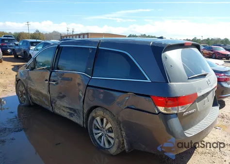 2016 Honda Odyssey Se from USA, damaged, VIN 5FNRL5H37GB078703